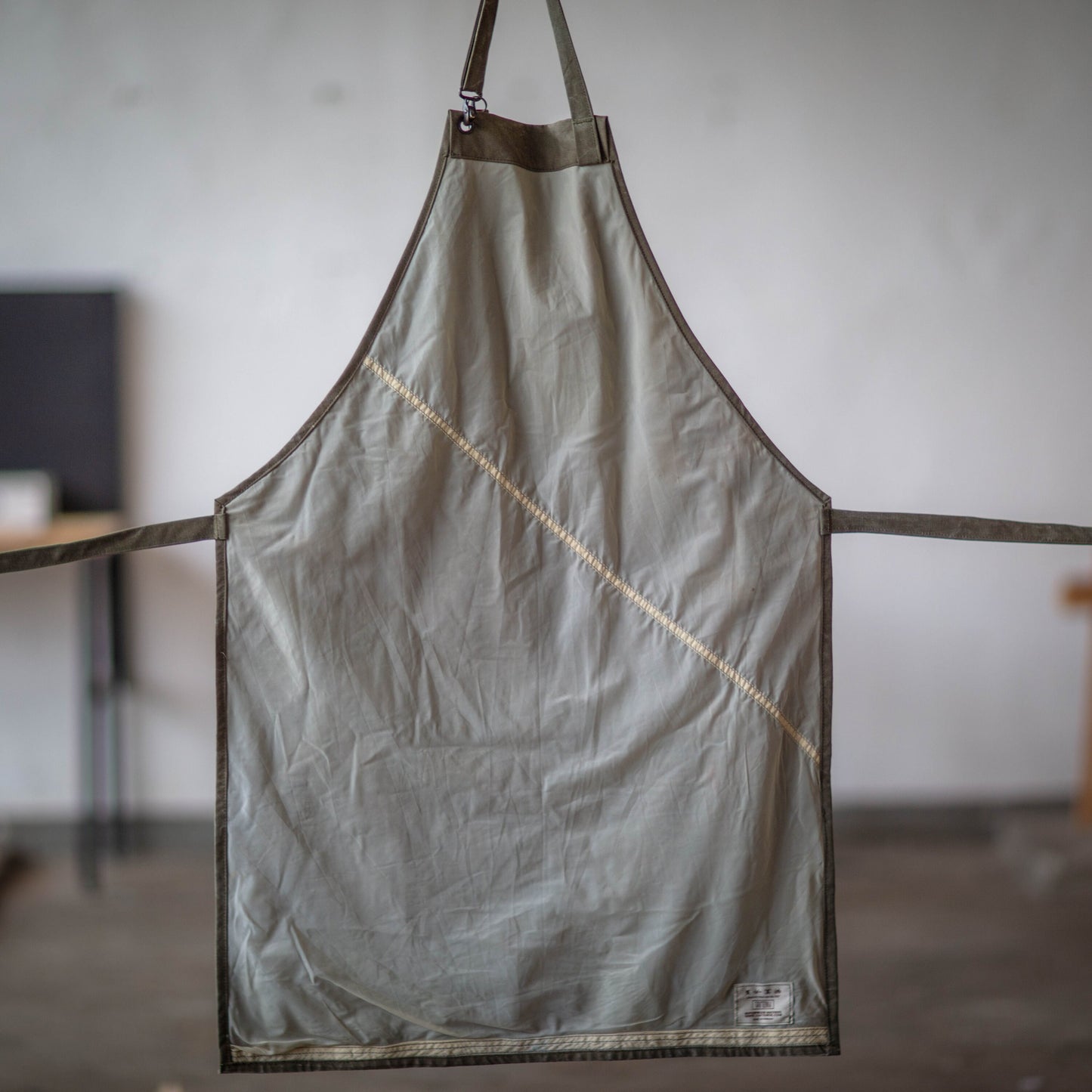 A-0032 Apron "US Army Air Force" from US WWII Shelter Half & Leather