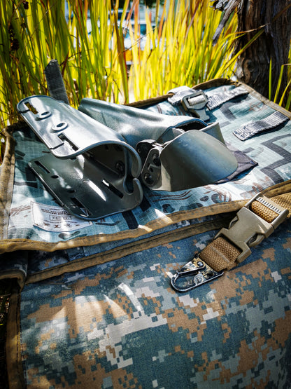 M-0169 Messenger Bag "Rick Flag" in Bravoflage