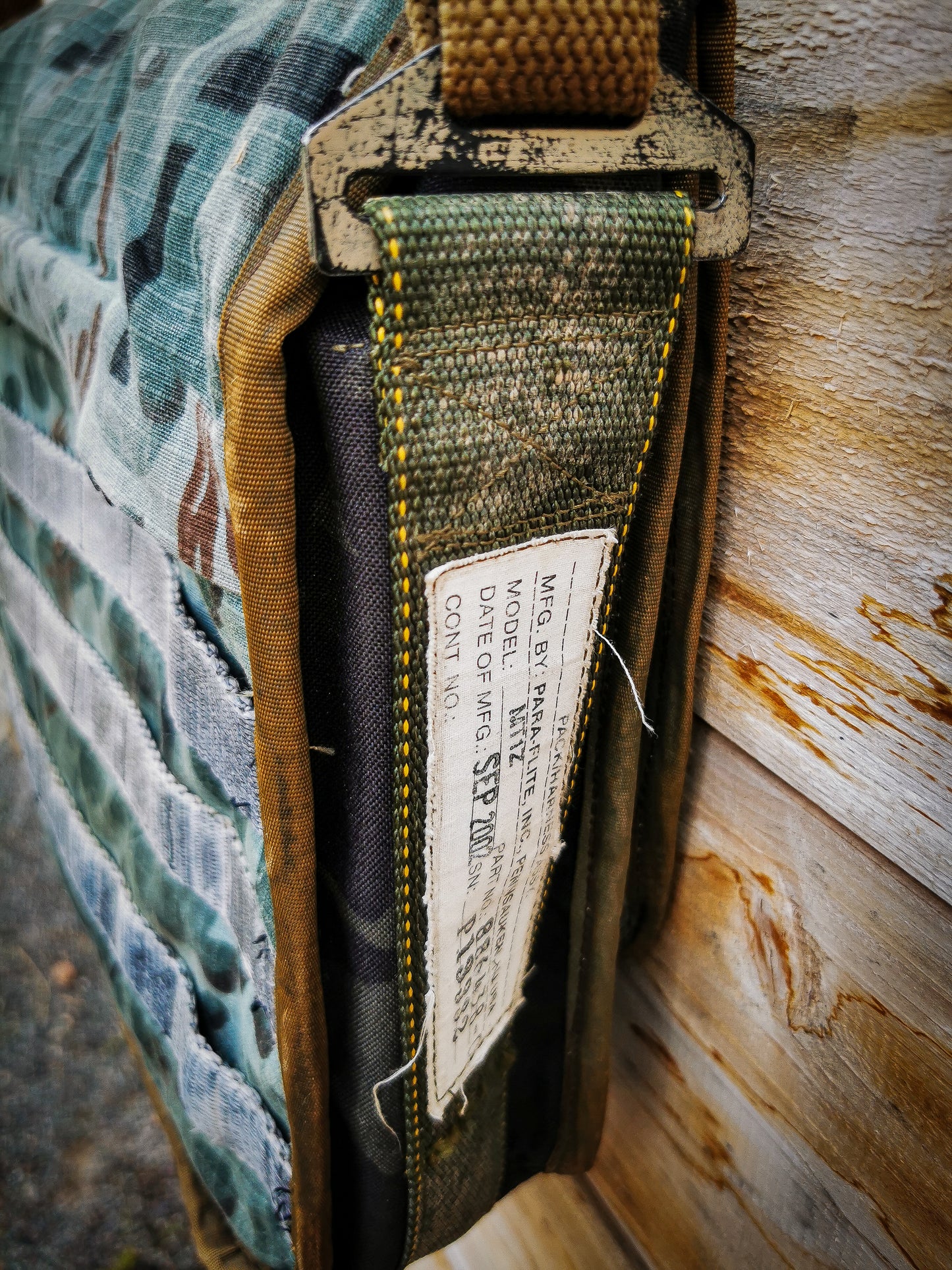 M-0169 Messenger Bag "Rick Flag" in Bravoflage