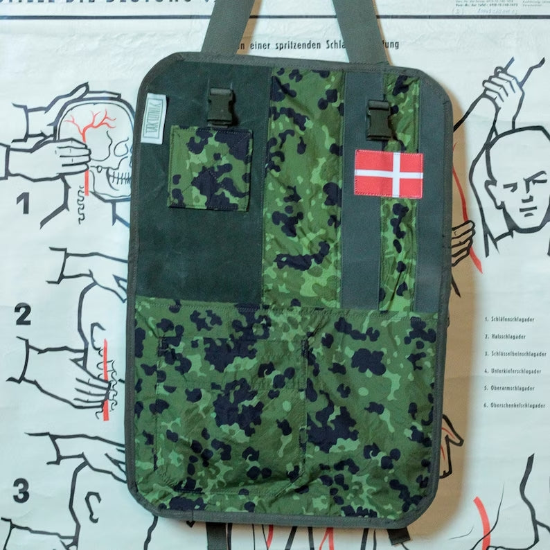 M-0159 Messenger Bag in Danish M/84 & OD Canvas