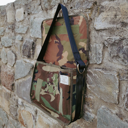 M-0136 Messenger Bag ANA II/III in M81 Woodland and "Spec4ce" patterns