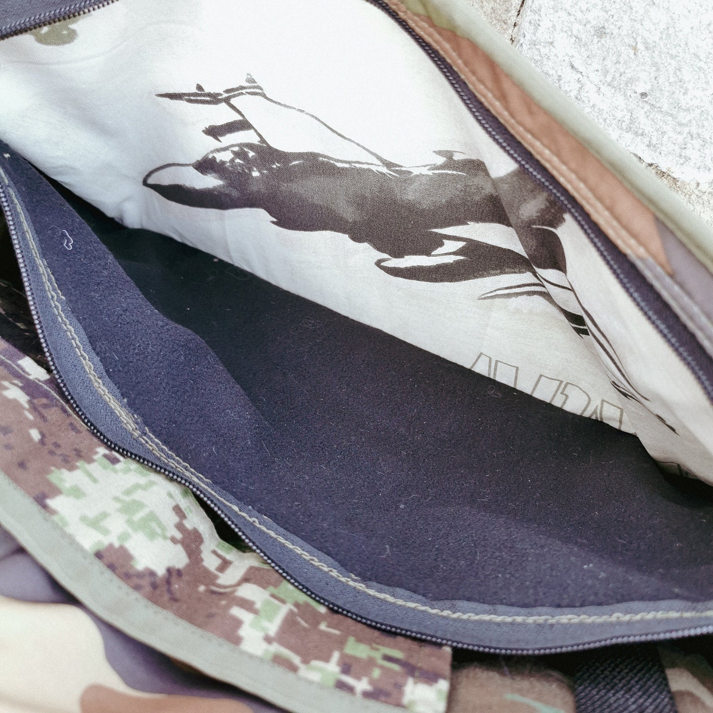 M-0136 Messenger Bag ANA II/III in M81 Woodland and "Spec4ce" patterns