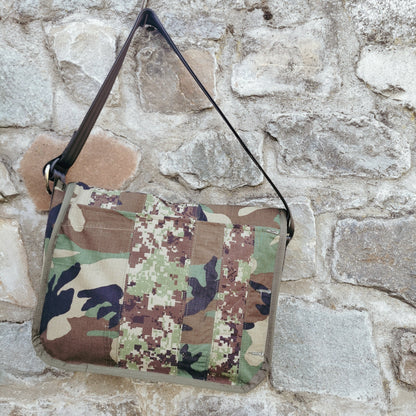 M-0136 Messenger Bag ANA II/III in M81 Woodland and "Spec4ce" patterns