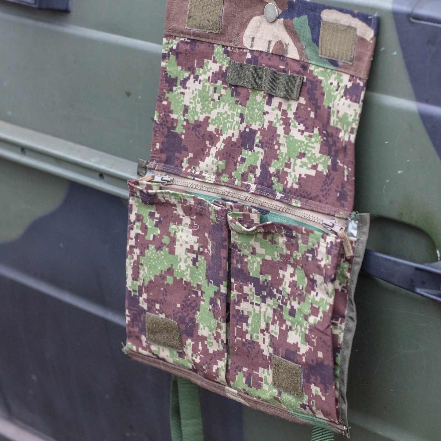 Claymore Satchel/ Small bandolier "ANA" in Woodland and "Spec4ce" camouflage pattern