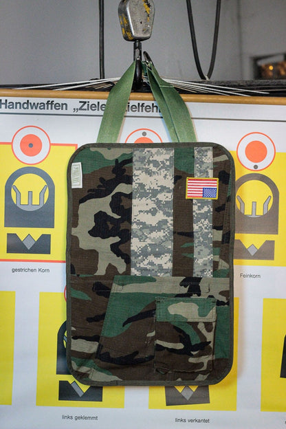 M-0144 Messenger Bag in US M81 Woodland and UCP patterns