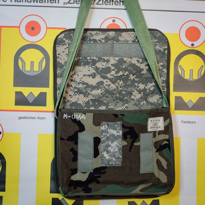 M-0144 Messenger Bag in US M81 Woodland and UCP patterns