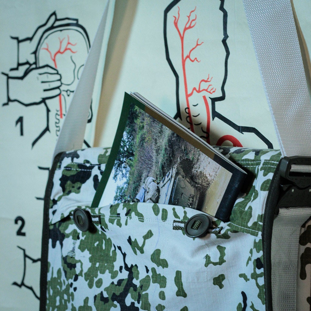 M-0160 Messenger Bag in Danish M/84 Snow Camouflage